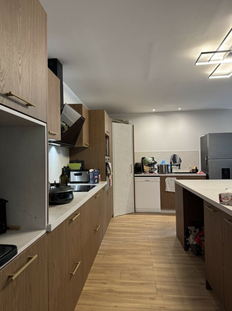 Maison grange cuisine