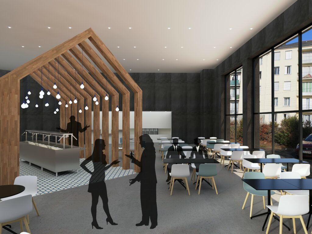 coworking restaurant self service